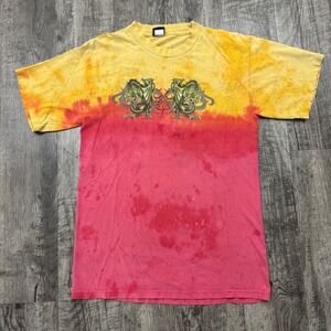 Vintage Y2K Extreme Limit Dragon Grunge Skater T Shirt Sz S